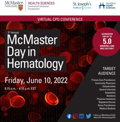 mcmaster university 2nd annual mcmaster day in hematology 2022 1 600x607 1