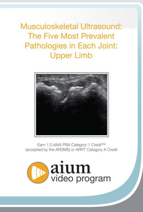 msk ultrasound the five most prevalent pathologies in each joint upper limb