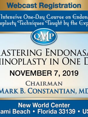 live webcast for mastering endonasal rhinoplastyo