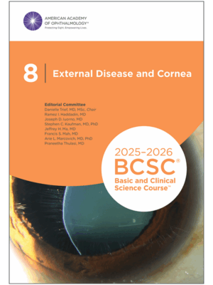 Basic and Clinical Science Course, Section 08: External Disease and Cornea - Original PDF